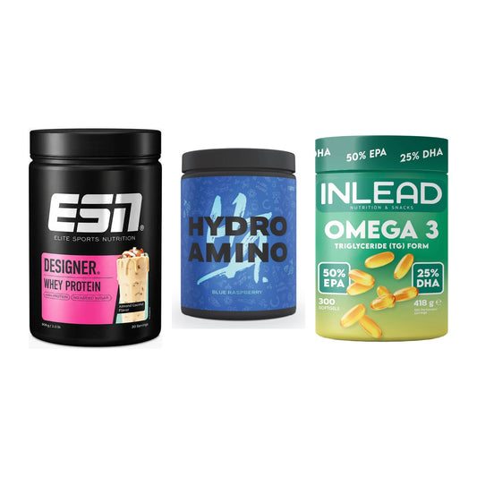 Definitionsphase-Set: ESN Designer + Nanosupps + INLEAD Omega-3 – alle enthaltenen Artikel