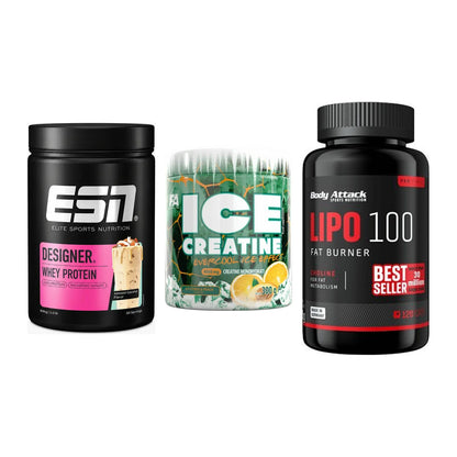 Definitionsphase-Set: ESN Designer + FA Nutrition + Body Attack – alle enthaltenen Artikel