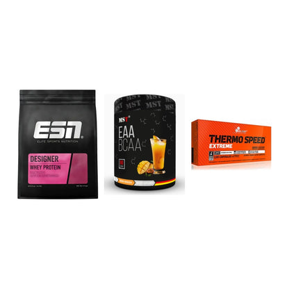 Definitionsphase-Set: ESN Designer + MST EAA & BCAA + Olimp Thermo – alle enthaltenen Artikel