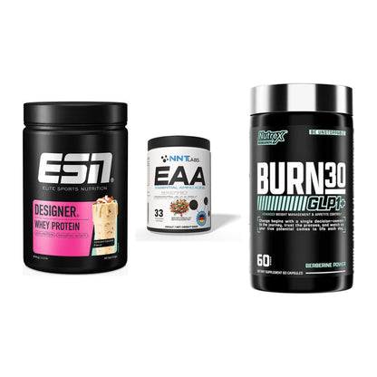 Definitionsphase-Set: ESN Designer + NNT EAA + Nutrex Burn 30 – alle enthaltenen Artikel