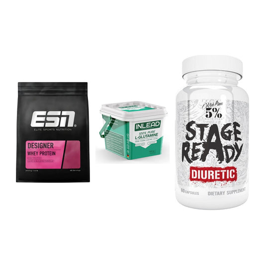 Definitionsphase-Set: ESN Designer + INLEAD L-Gluta + 5% Nutrition – alle enthaltenen Artikel