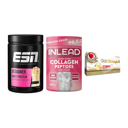 Definitionsphase-Set: ESN Designer + INLEAD Collage + Olimp Omega 3 – alle enthaltenen Artikel