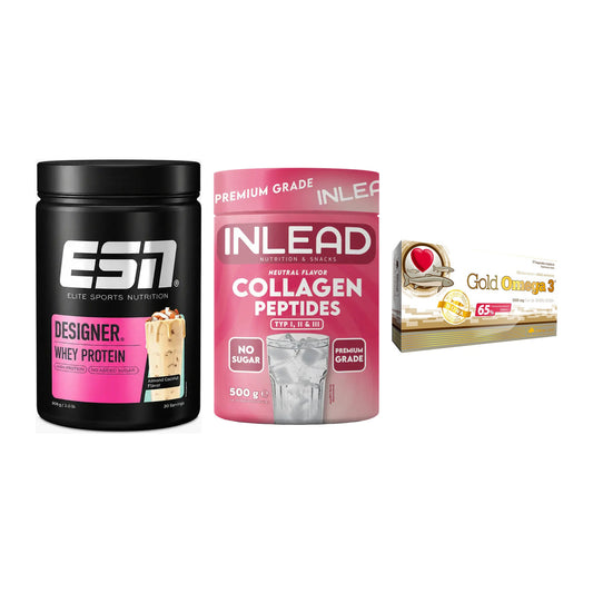 Definitionsphase-Set: ESN Designer + INLEAD Collage + Olimp Omega 3 – alle enthaltenen Artikel