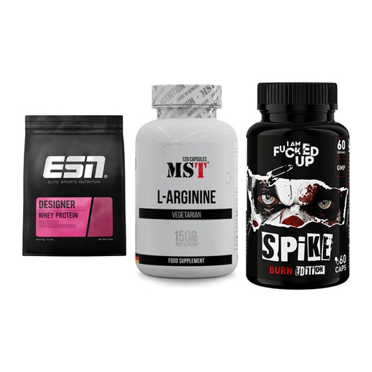 Definitionsphase-Set: ESN Designer + MST L-Arginine + Swedish Supple – alle enthaltenen Artikel