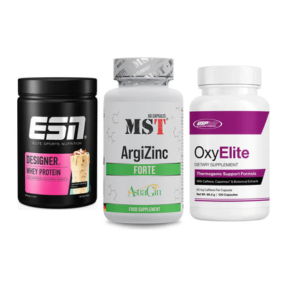 Definitionsphase-Set: ESN Designer + MST ArgiZinc + USP Labs – alle enthaltenen Artikel