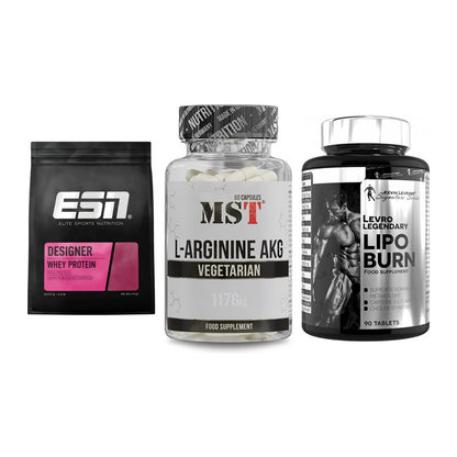 Definitionsphase-Set: ESN Designer + MST Arginin + Kevin Levrone – alle enthaltenen Artikel