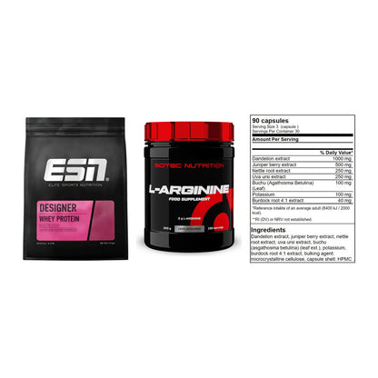Definitionsphase-Set: ESN Designer + Scitec Arginin + GN Shred Cuts – alle enthaltenen Artikel