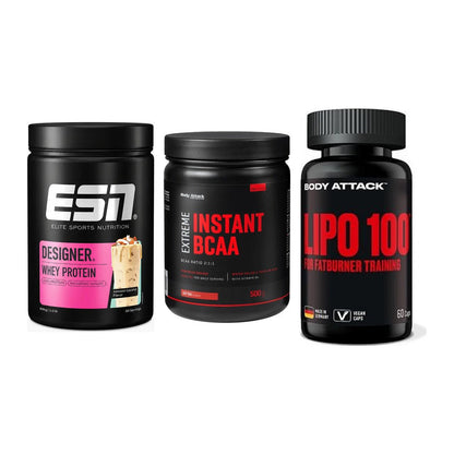 Definitionsphase-Set: ESN Designer + Body Attack + 1 weitere – alle enthaltenen Artikel