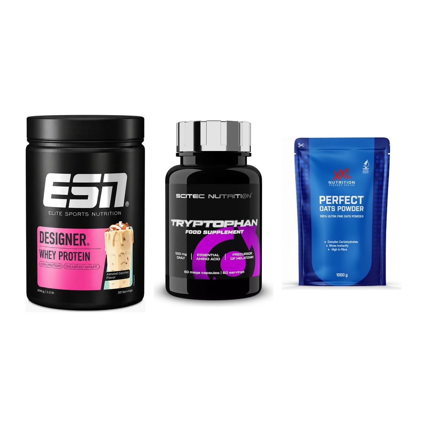 Definitionsphase-Set: ESN Designer + Scitec Tryptop + XXL Nutrition – alle enthaltenen Artikel