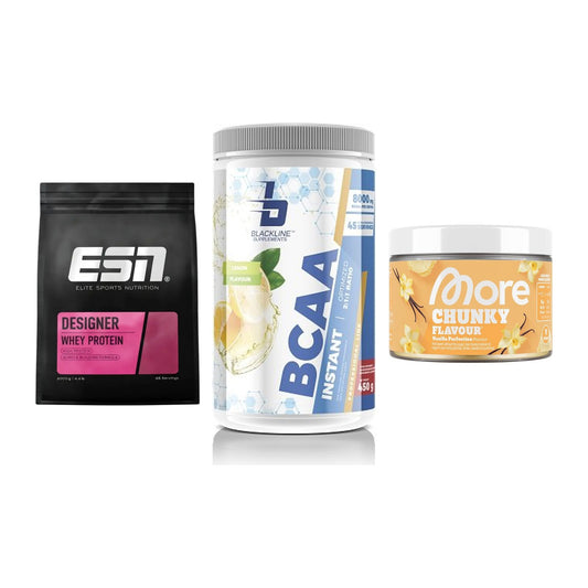Definitionsphase-Set: ESN Designer + Blackline + More Nutrition – alle enthaltenen Artikel