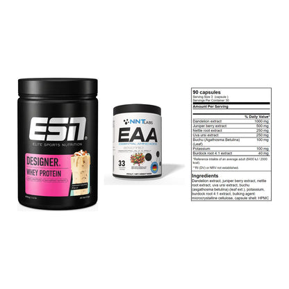 Definitionsphase-Set: ESN Designer Whey + NNT EAA + GN Shred Cuts – alle enthaltenen Artikel