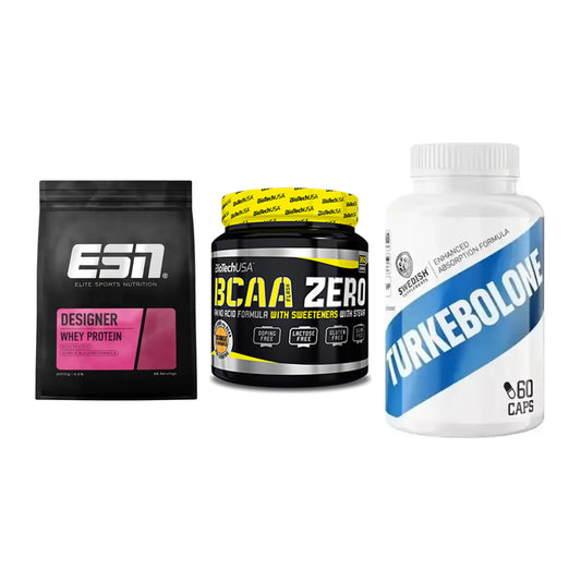 Definitionsphase-Set: ESN Designer + BioTech BCAA + Swedish Supple – alle enthaltenen Artikel