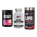 Definitionsphase-Set: ESN Designer + MST Taurine + Nutrex Lipo 6 – alle enthaltenen Artikel