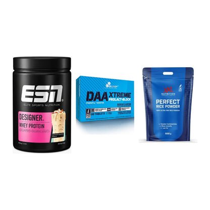 Definitionsphase-Set: ESN Designer + Olimp DAA + XXL Nutrition – alle enthaltenen Artikel