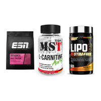 Definitionsphase-Set: ESN Designer + MST L-Carnitin + Nutrex Lipo 6