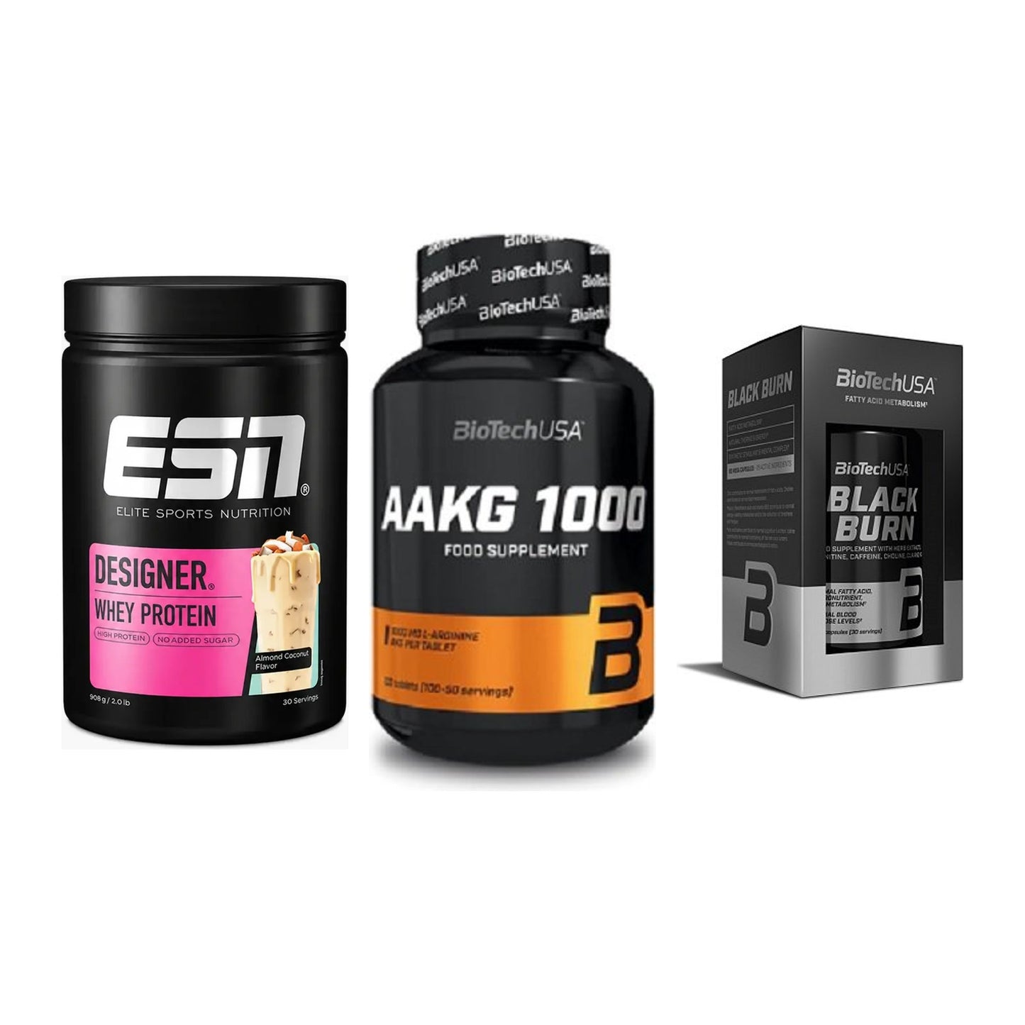 Definitionsphase-Set: ESN Designer + BioTech AAKG + BioTech Black – alle enthaltenen Artikel