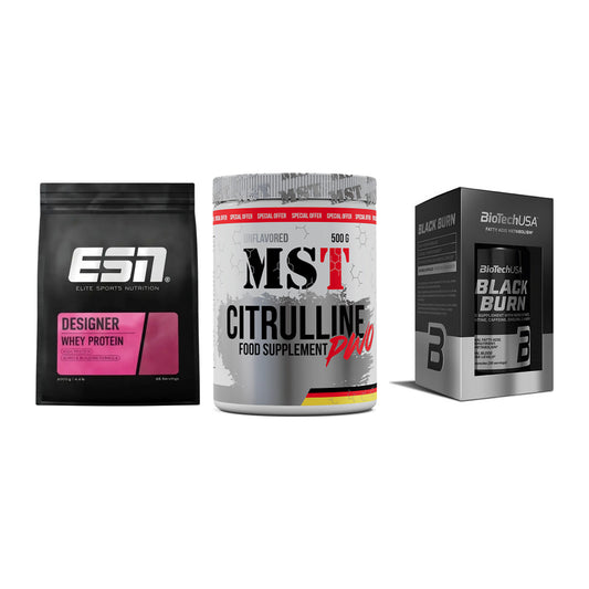 Definitionsphase-Set: ESN Designer + MST Citrulline + BioTech Black – alle enthaltenen Artikel