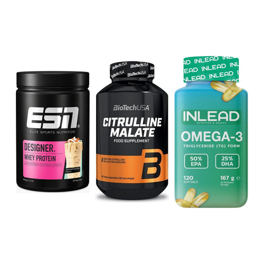 Definitionsphase-Set: ESN Designer + BioTech Citrul + INLEAD Omega-3 – alle enthaltenen Artikel