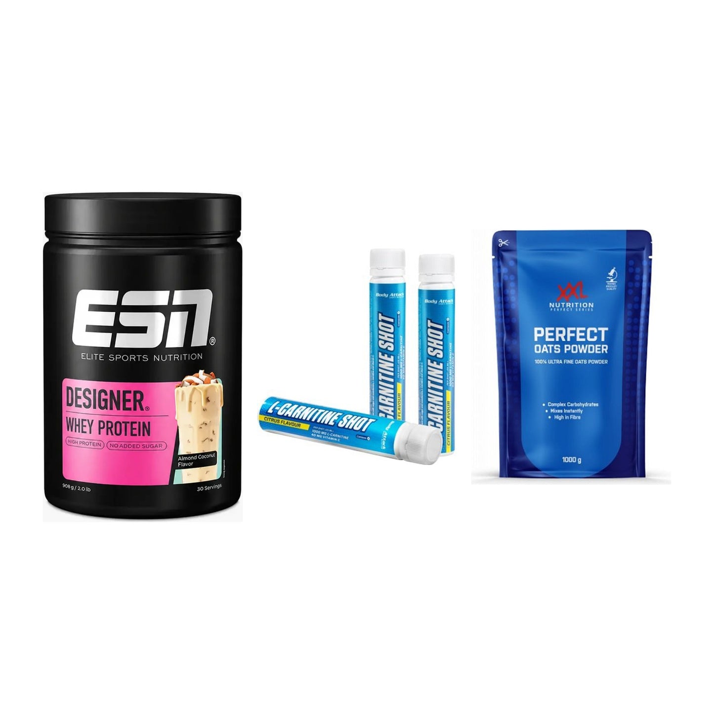 Definitionsphase-Set: ESN Designer + Body Attack + XXL Nutrition – alle enthaltenen Artikel