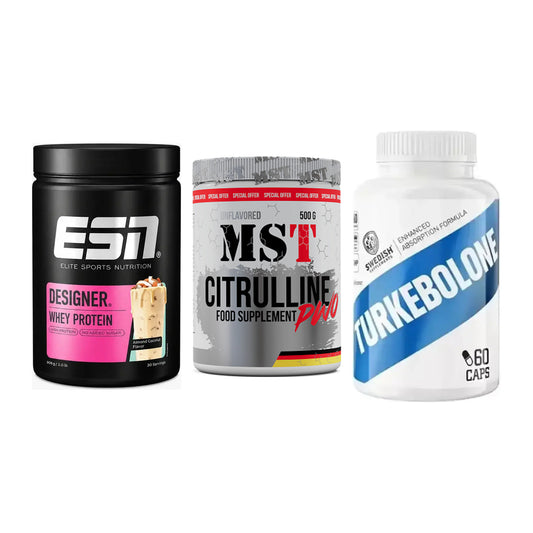 Definitionsphase-Set: ESN Designer + MST Citrulline + Swedish Supple – alle enthaltenen Artikel