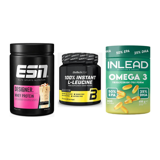 Definitionsphase-Set: ESN Designer + BioTech 100% + INLEAD Omega-3 – alle enthaltenen Artikel