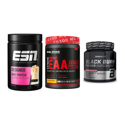 Definitionsphase-Set: ESN Designer + Body Attack + BioTech Black – alle enthaltenen Artikel
