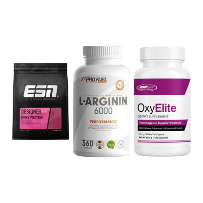 Definitionsphase-Set: ESN Designer + ProFuel L-Argi + USP Labs – alle enthaltenen Artikel