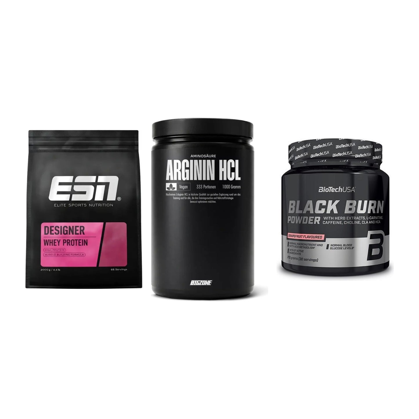 Definitionsphase-Set: ESN Designer + Big Zone + BioTech Black – alle enthaltenen Artikel