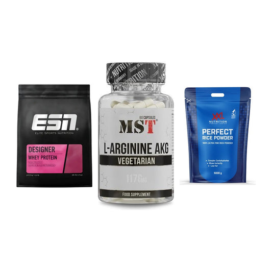 Definitionsphase-Set: ESN Designer + MST Arginin + XXL Nutrition – alle enthaltenen Artikel