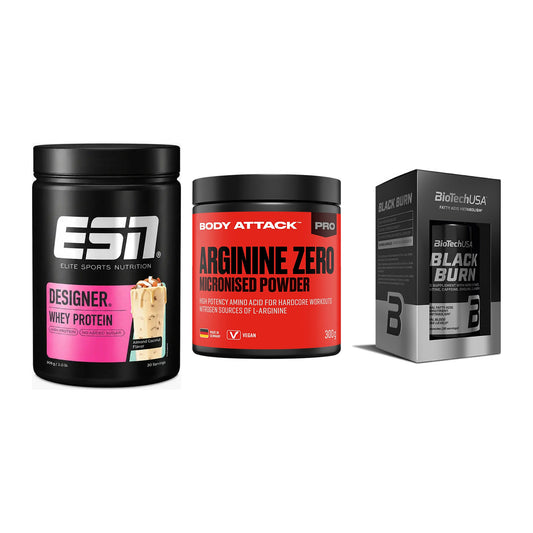 Definitionsphase-Set: ESN Designer + Body Attack + BioTech Black – alle enthaltenen Artikel