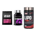 Definitionsphase-Set: ESN Designer + Scitec Lysine + Nutrex Lipo 6 – alle enthaltenen Artikel