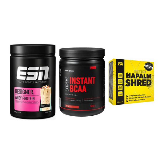 Definitionsphase-Set: ESN Designer + Body Attack + FA Nutrition – alle enthaltenen Artikel