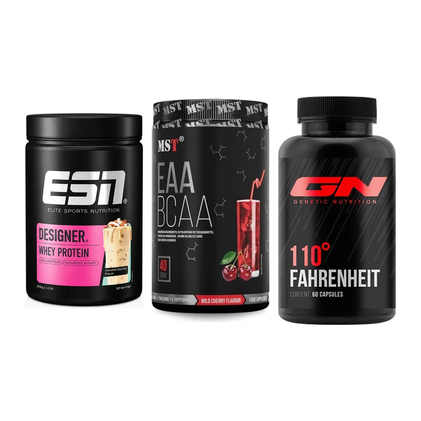 Definitionsphase-Set: ESN Designer + MST EAA & BCAA + GN 110 Fahrenh – alle enthaltenen Artikel