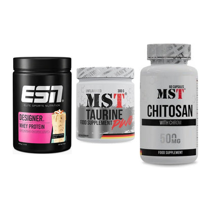 Definitionsphase-Set: ESN Designer + MST Taurine + MST Chitosan – alle enthaltenen Artikel