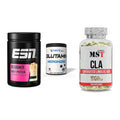 Definitionsphase-Set: ESN Designer + NNT Glutamin + MST CLA 1000mg – alle enthaltenen Artikel