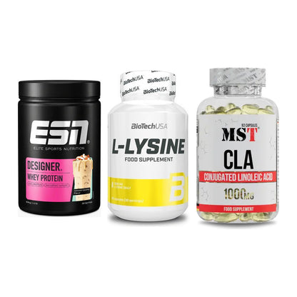 Definitionsphase-Set: ESN Designer + BioTech L-Lysi + MST CLA 1000mg – alle enthaltenen Artikel