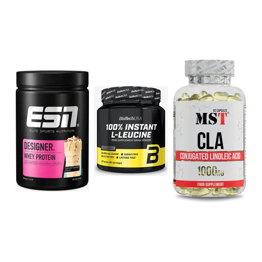 Definitionsphase-Set: ESN Designer + BioTech 100% + MST CLA 1000mg – alle enthaltenen Artikel