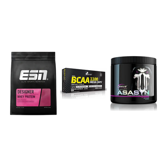 Definitionsphase-Set: ESN Designer + Olimp BCAA + Genius Nutriti – alle enthaltenen Artikel