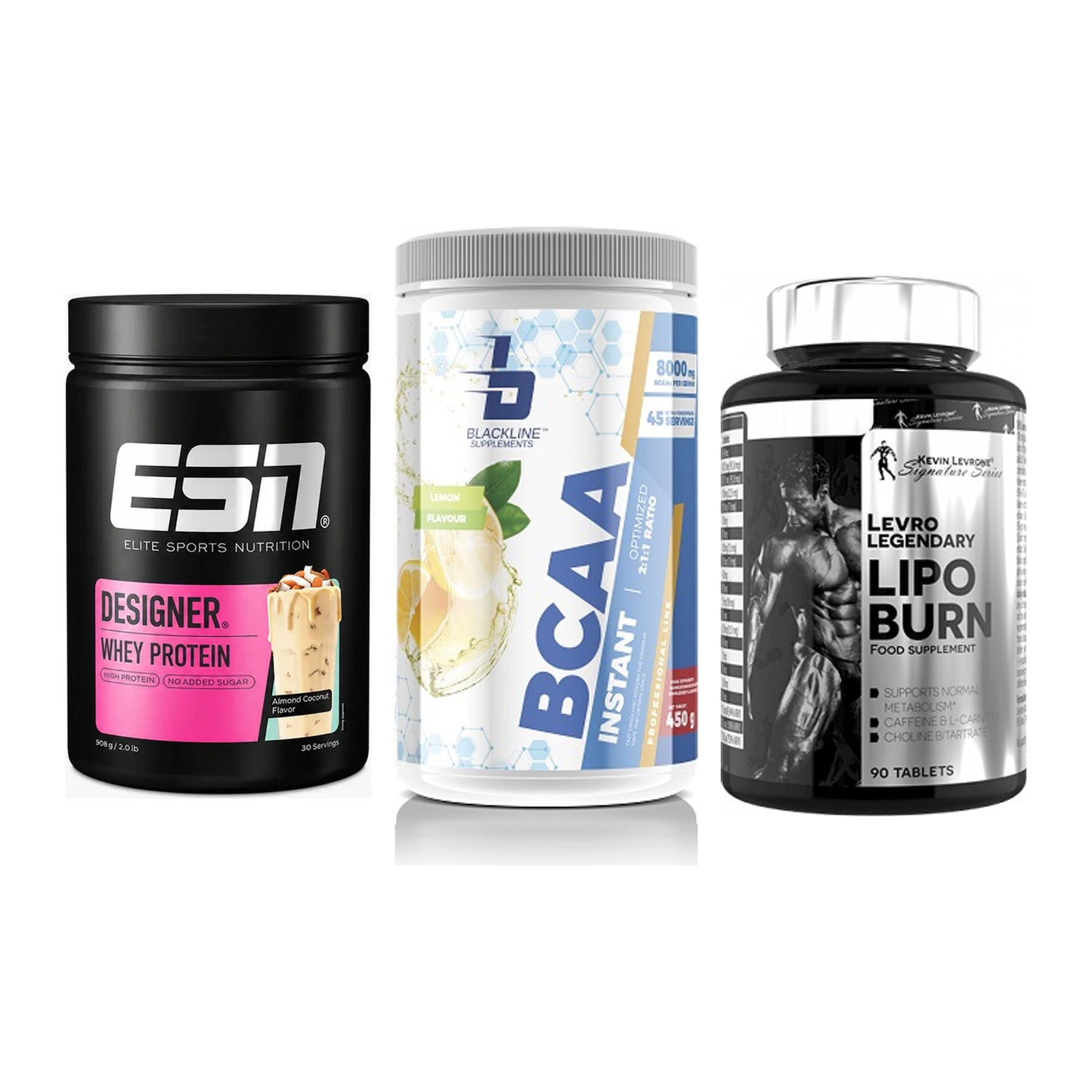 Definitionsphase-Set: ESN Designer + Blackline + Kevin Levrone – alle enthaltenen Artikel