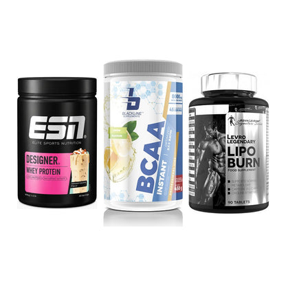 Definitionsphase-Set: ESN Designer + Blackline + Kevin Levrone – alle enthaltenen Artikel