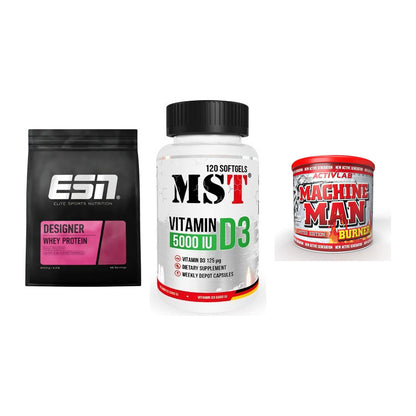 Definitionsphase-Set: ESN Designer + MST Vitamin D3 + Activlab – alle enthaltenen Artikel