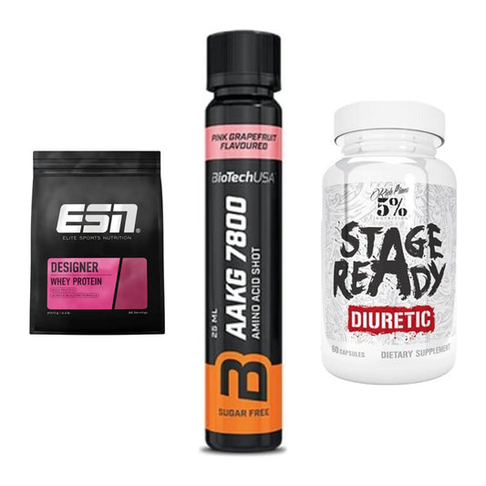 Definitionsphase-Set: ESN Designer + BioTech AAKG + 5% Nutrition – alle enthaltenen Artikel
