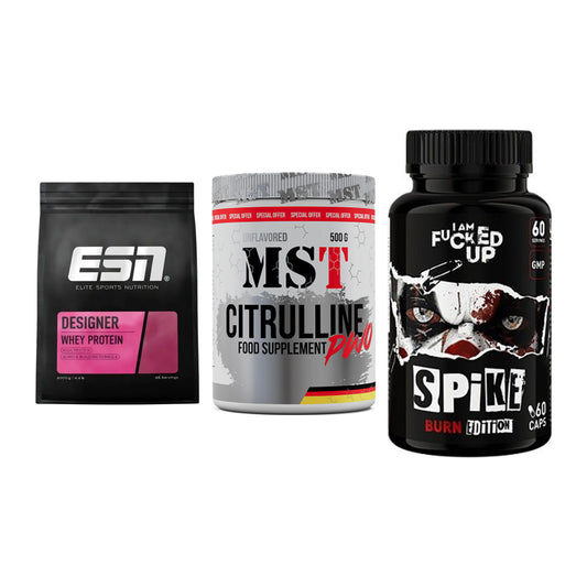 Definitionsphase-Set: ESN Designer + MST Citrulline + Swedish Supple – alle enthaltenen Artikel