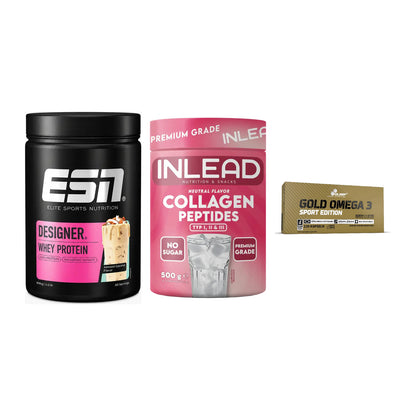 Definitionsphase-Set: ESN Designer + INLEAD Collage + Olimp Omega 3 – alle enthaltenen Artikel