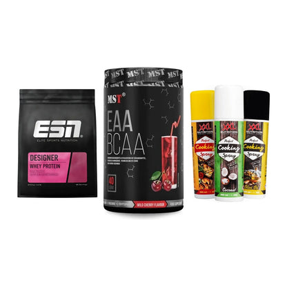 Definitionsphase-Set: ESN Designer + MST EAA & BCAA + XXL Nutrition – alle enthaltenen Artikel