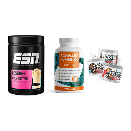 Definitionsphase-Set: ESN Designer + ProFuel Schwar + Sinob Flasty – alle enthaltenen Artikel