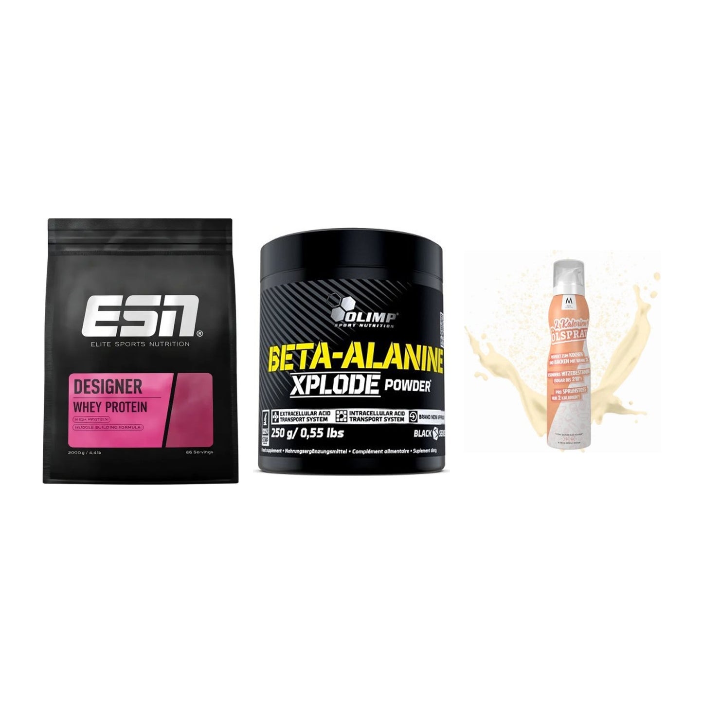 Definitionsphase-Set: ESN Designer + Olimp Beta-Ala + More Nutrition – alle enthaltenen Artikel