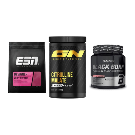 Definitionsphase-Set: ESN Designer + GN Citrulline + BioTech Black – alle enthaltenen Artikel