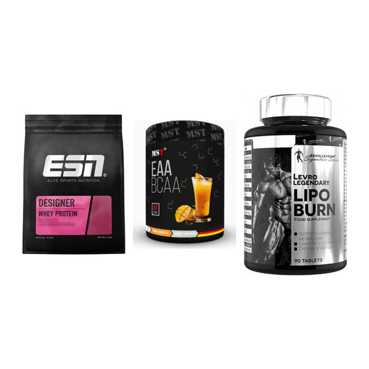 Definitionsphase-Set: ESN Designer + MST EAA & BCAA + Kevin Levrone – alle enthaltenen Artikel