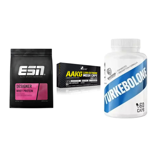 Definitionsphase-Set: ESN Designer + Olimp AAKG + Swedish Supple – alle enthaltenen Artikel